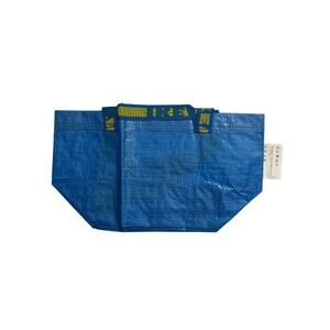 IKEA Brattby 201.036.48 Discontinued Blue Small Tote Bag Brand New